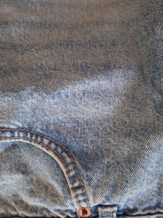 Fusta blugi H&M, albastru