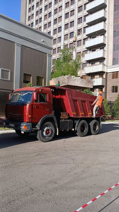 Услуги Камаза мусор астана