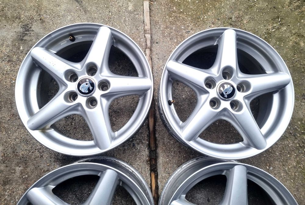 Jante skoda fabia rapid roomster vw polo,seat 5x100 pe 15