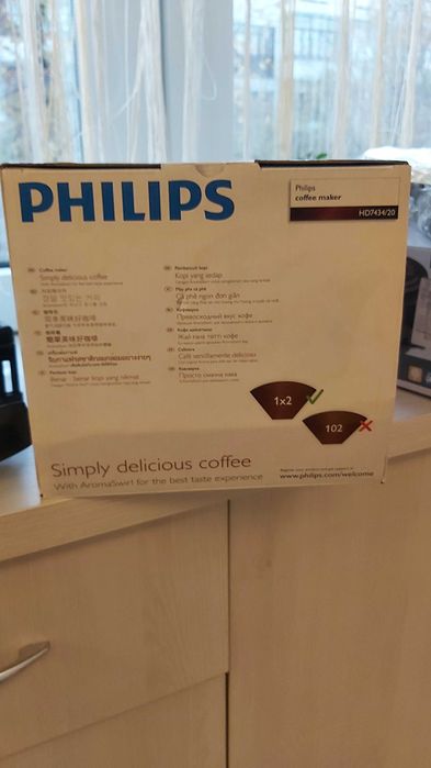 Кофеварка PHILIPS HD 7434/20