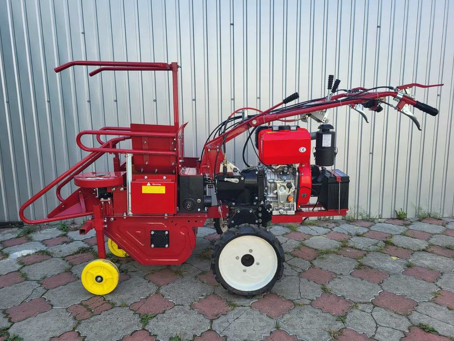 Cositoare rotativă pentru tractorase cu transmisie pe curele