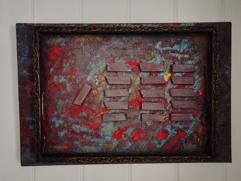 Tablouri realizate pe panza cu șasiu ,unicate !