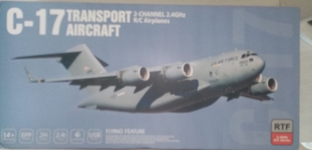 Продам Самолёт на радиоуправлении С-17.