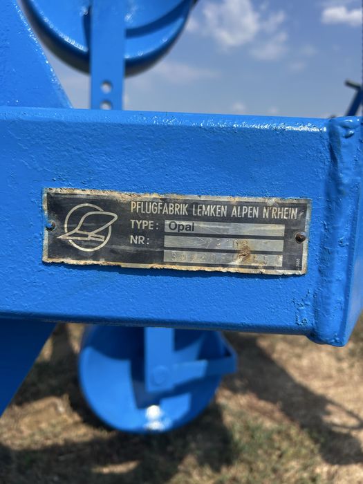 Plug Lemken Opal 3+3 dupa restaurare