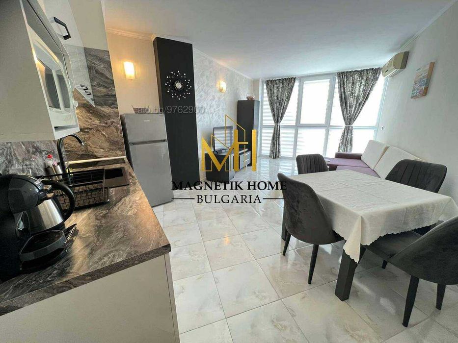 Прекрасен двустаен апартамент в к-с Атлантис до морето в ж.к. Сарафово