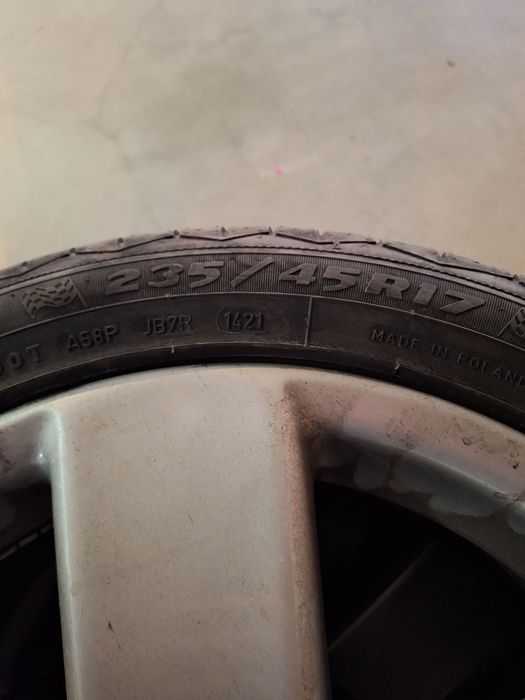 Vând jante Monte Carlo + cauciucuri de vară