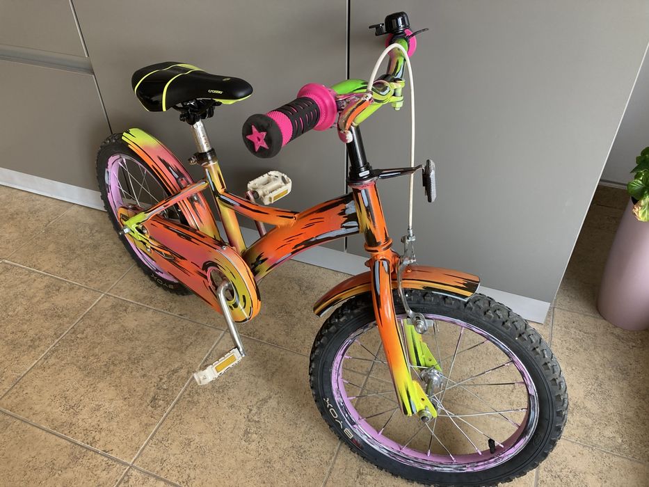 16” инча Колело за калпазанки 4-6г. Детски велосипед 16 цола.