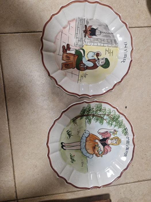 Чинии за стена керамични