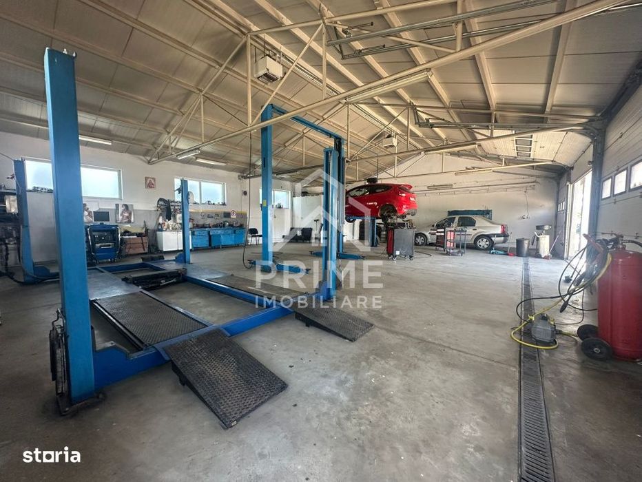Hala 273 mp + zona de locuit| Pretabil service auto| Alba Iulia - Opor