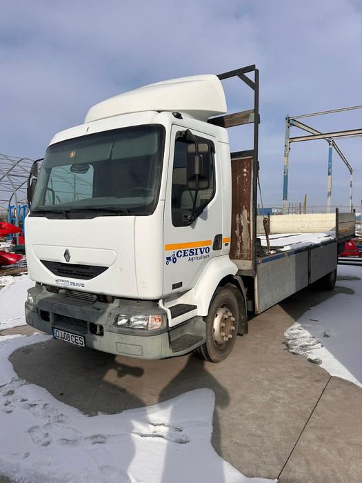 Renault Midlum 14t – platformă – 8.3t sarcină – 158 CP – tahograf