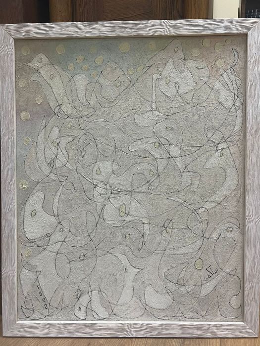 Продам картины Гумарова "Слушая Альфреда Шнитке триптих".