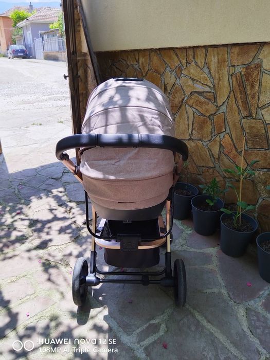 Детска количка KikkaBoo Irene,Beige 2 in 1