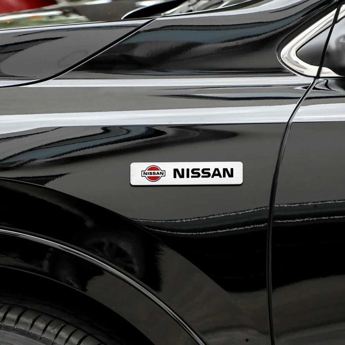 3D алуминиева емблема/надпси Нисан/Nissan