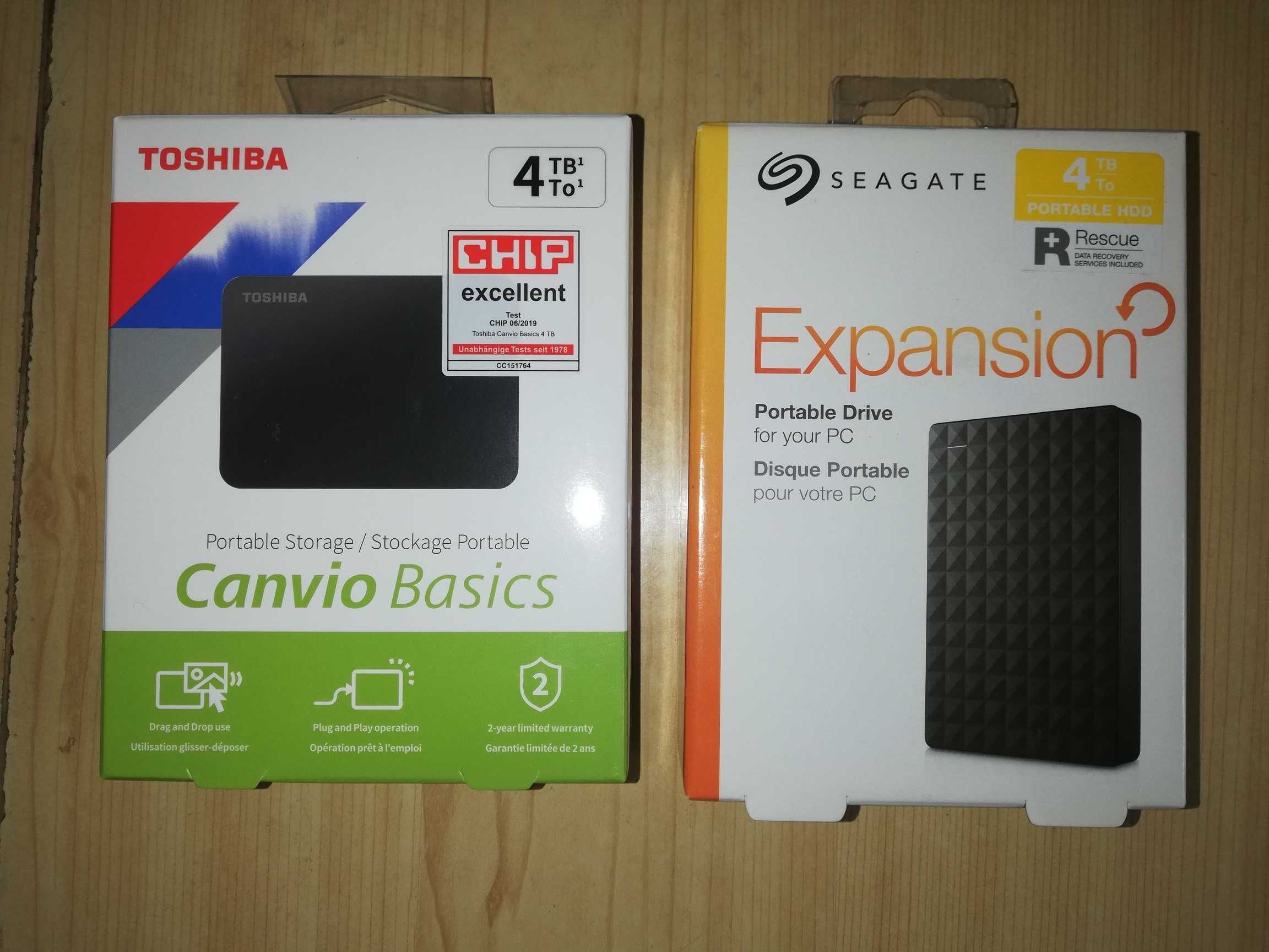 Външен твърд диск (харддиск) 4TB USB, Seagate и Toshiba, 2.5" гр. Варна ...