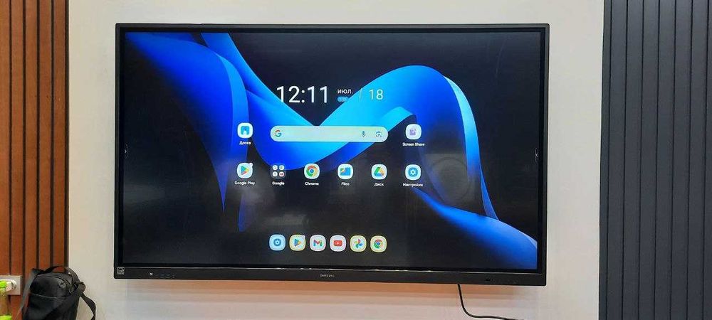 Интерактивные панели Samsung 65, 75,86"