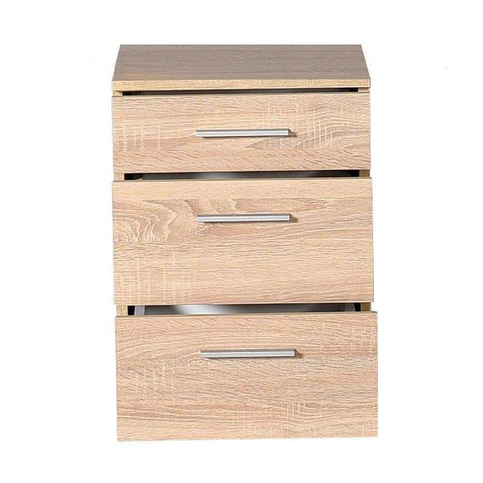 Noptiera Adore Trendline, 3 sertare, 40 x 57 x 39 cm