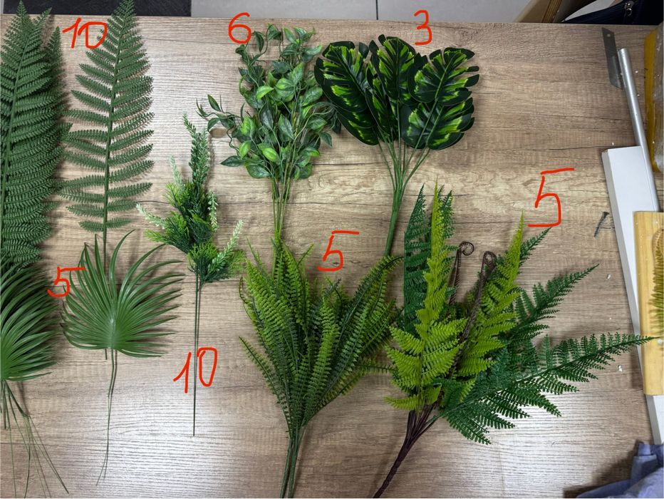 Искусстенные растения, декор