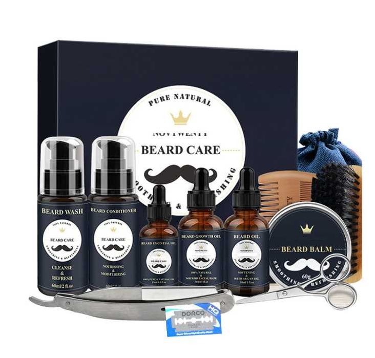 Подарочный набор для ухода и роста бороды