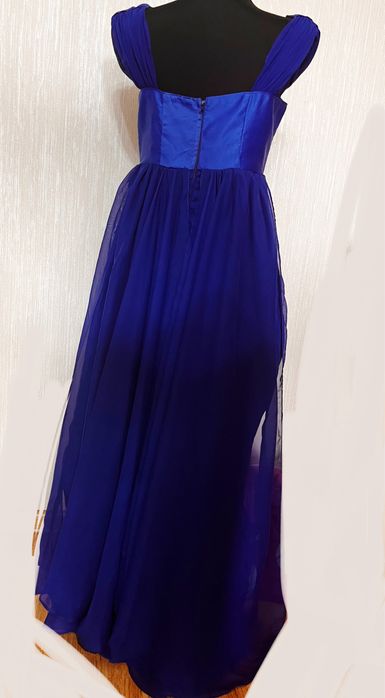 Вечернее платье сатин