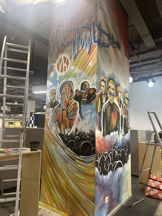 Роспись стен, графити, картины, муралы