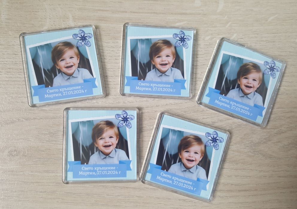 Фотомагнити с Ваша снимка - модел по избор !