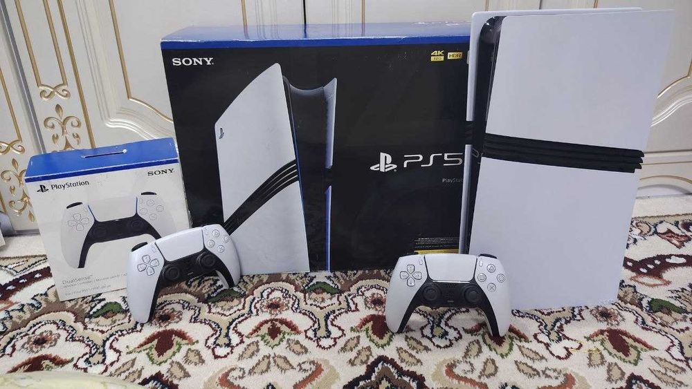 playstation 5 pro 2ТБ идеальный состояние как новый 2 джойстик