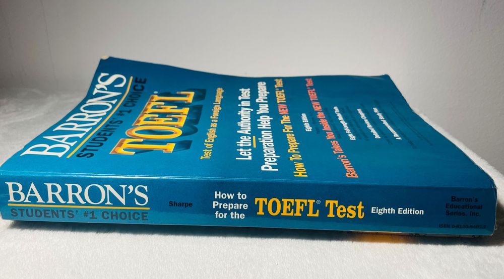 TOEFL курс по английски/учебник -  OLD SCHOOL издание BARRON'S