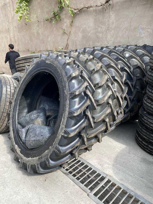 Сельхозтехникаларга тракторга 13.6-38 - 15.5-38 размерли балонлар бор