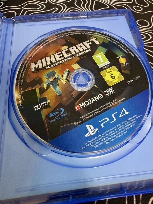 Minecraft ps4 edition