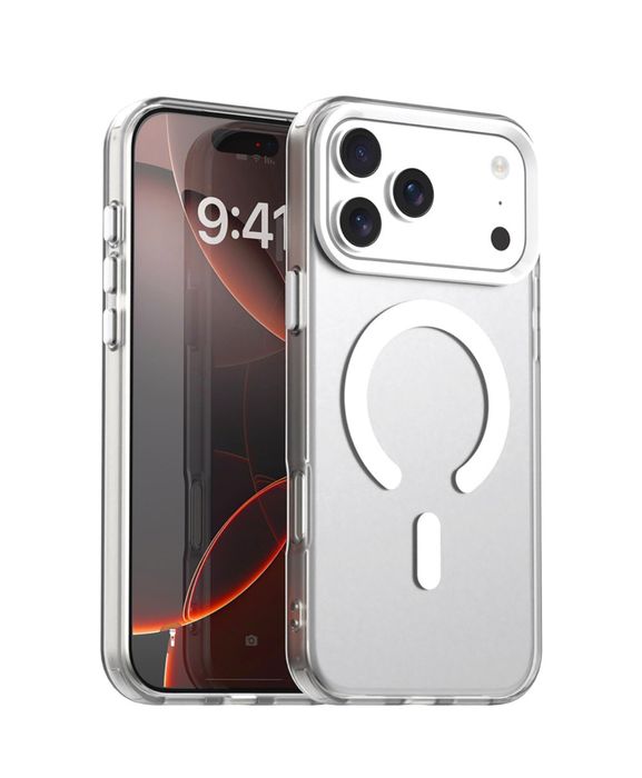 Iphone 17/17 AIR/17 PRO/17 PRO MAX - Husa Magnetica Tranparenta Clear