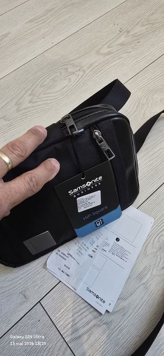 Borseta Geanta Samsonite bărbat.