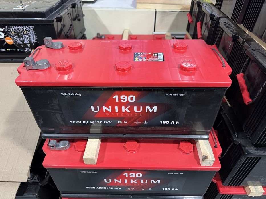 Аккумулятор 190Ah евро, болт