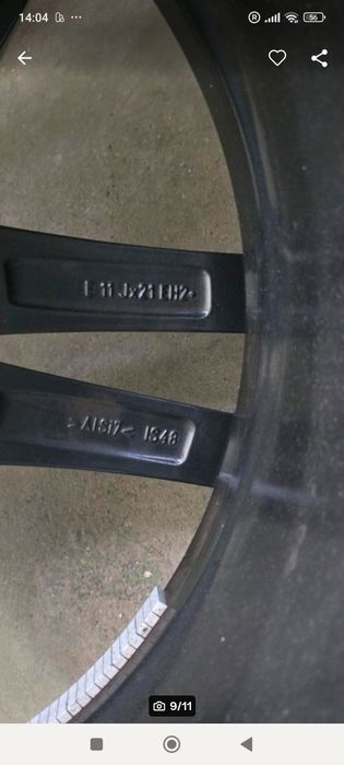 Оригинални джанти с гуми зимни 21 цола Bmw G05 G06 F95 F96