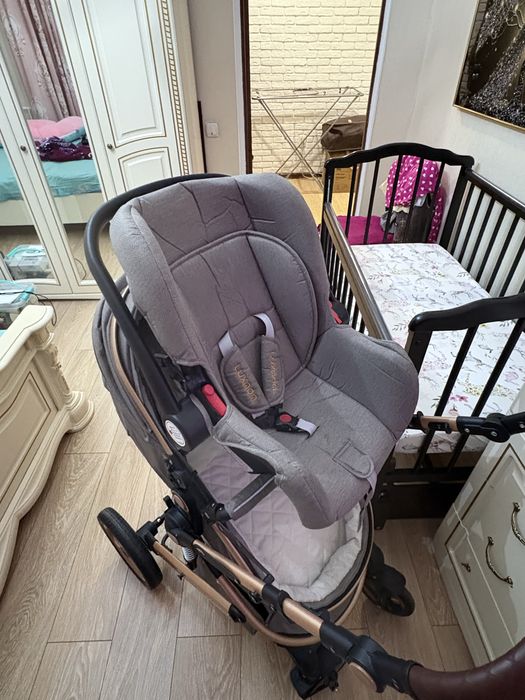 Коляска 3 в 1, luxmom