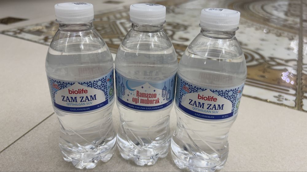 Zam zam suvi qushilgan 330ml