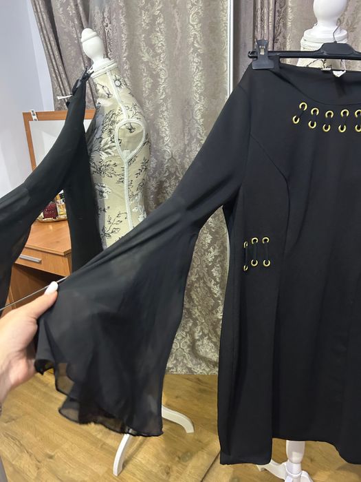 Rochie cu mâneci lejere nouă