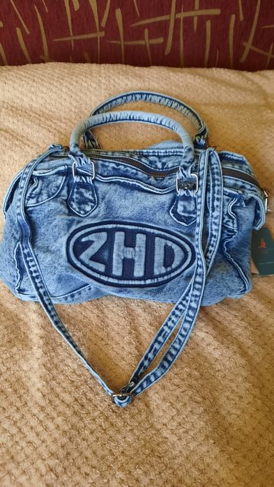 Джинсовая сумка женская