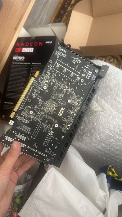 Видеокарта RX470 nitro sapphire на 8 Гб