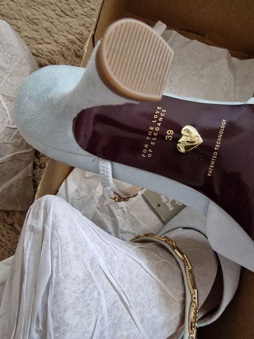 Mules Tamaris cu toc