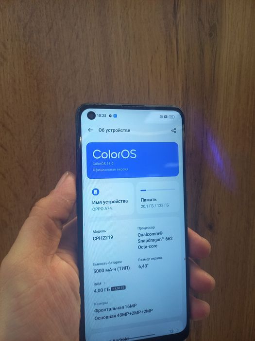 Продам Опо а 74 в иднальном состаяние