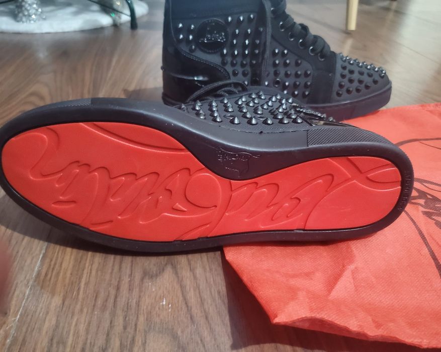 Adidasi Christian Louboutin High ,Lubutanii