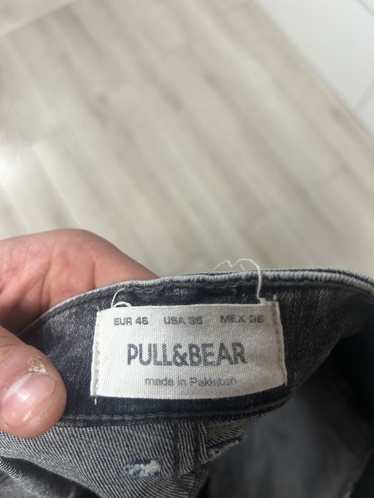 Черни дънки Pull & Bear