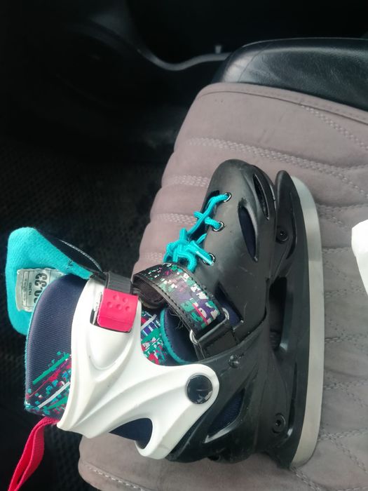 Коньки детские регулируемые