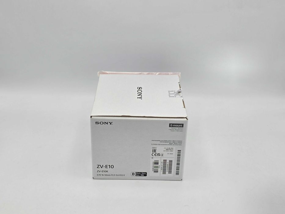 Kit Foto Mirrorless Sony Alpha ZV-E10 Vlogging 4K Obiectiv 16-50mm OSSII Neutilizata FullBox