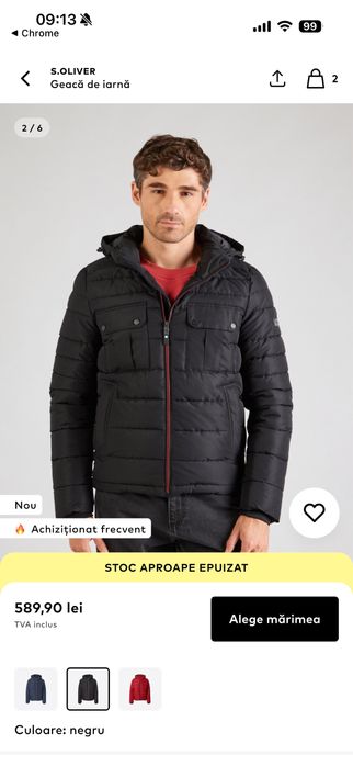 Vand geaca iarna S Oliver M