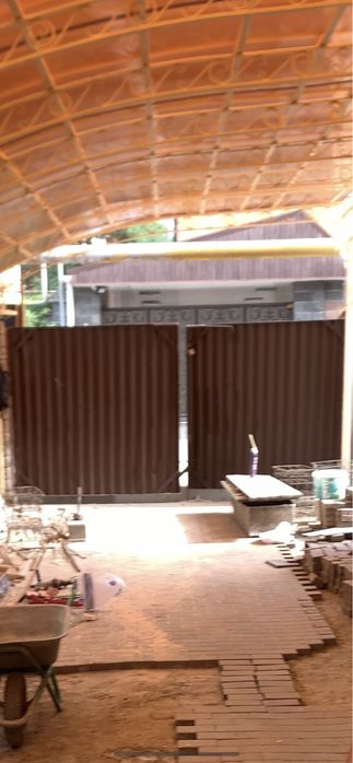 продам ворота с калиткой