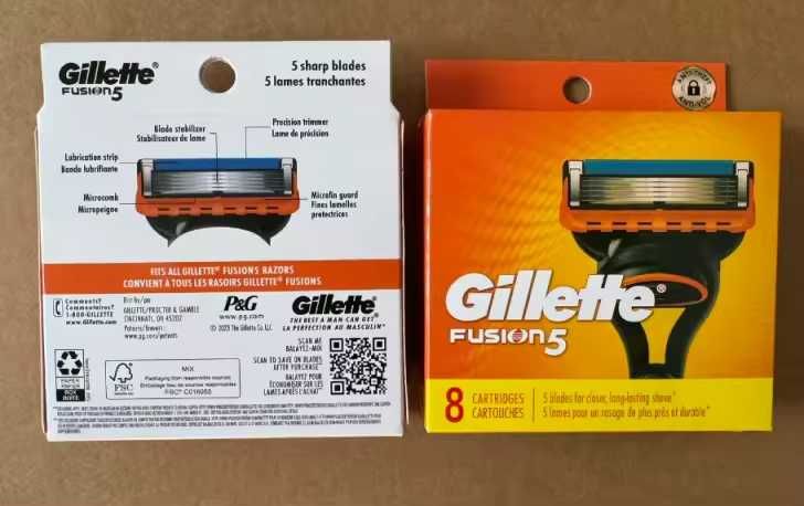 Gillette Fusion 5 ножчета за бръснене