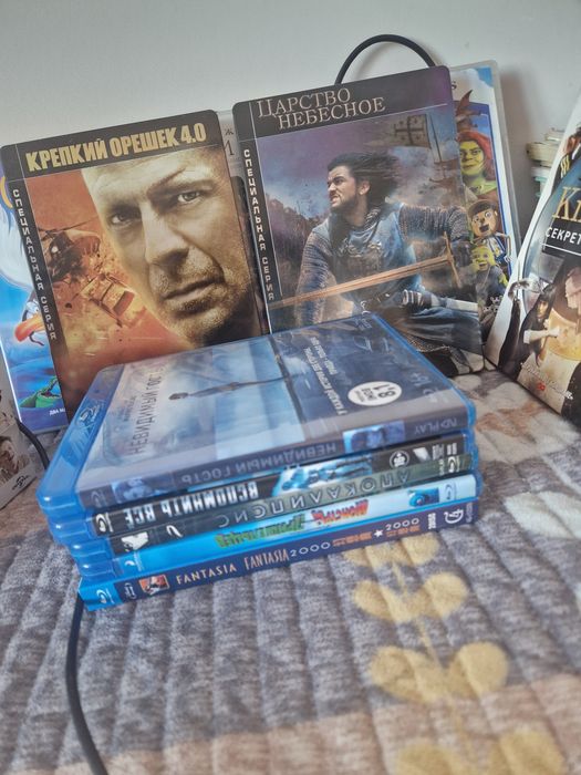 Blu ray, dvd диски лицензия
