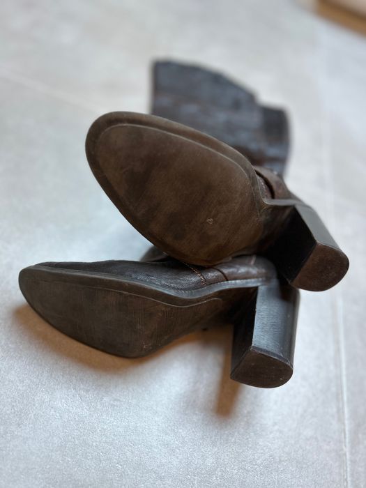 Ботуши кожа Clarks 38
