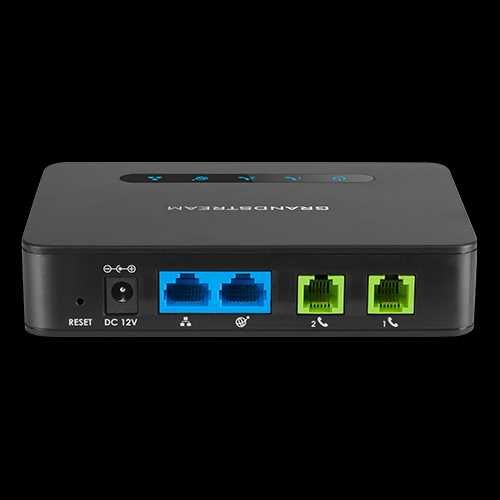 Голосовой шлюс  IP Adapter Grandstream HT812 Телефония 2 порт